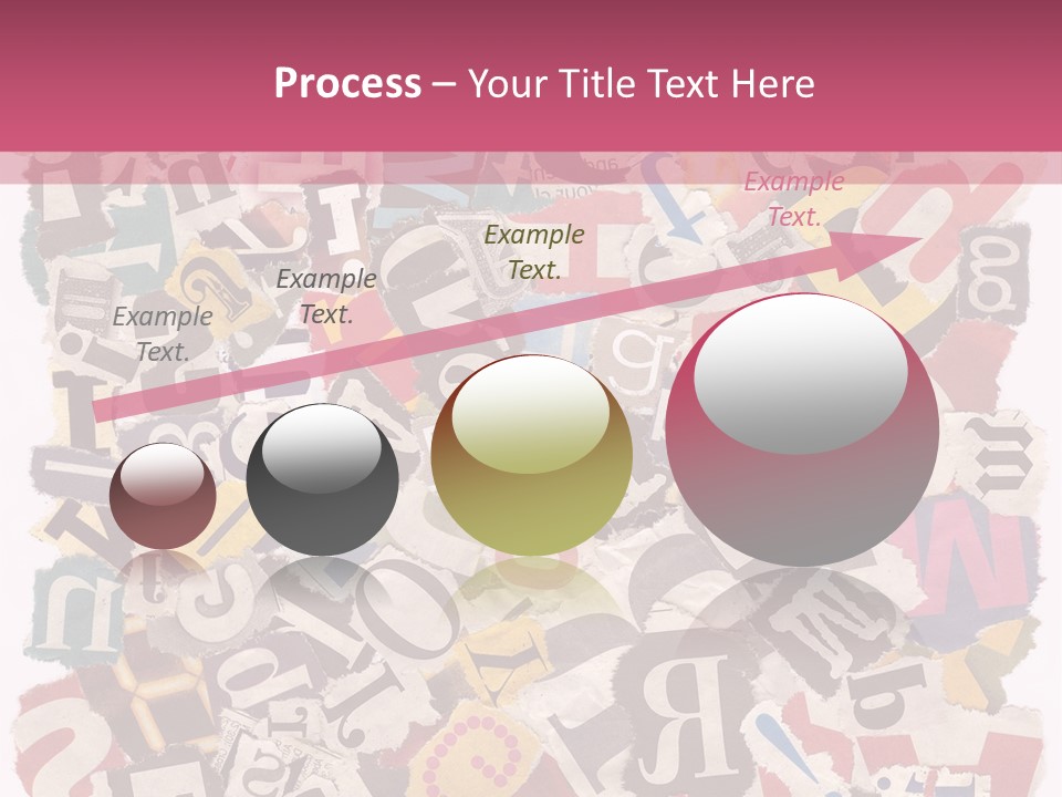 Newspaper Grunge Cutting PowerPoint Template