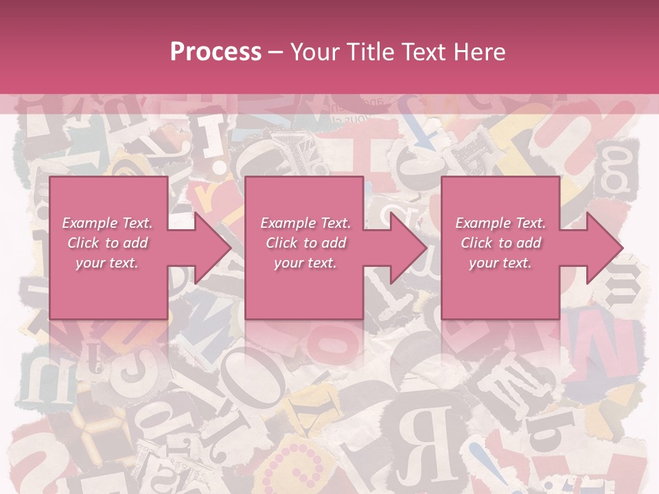 Newspaper Grunge Cutting PowerPoint Template