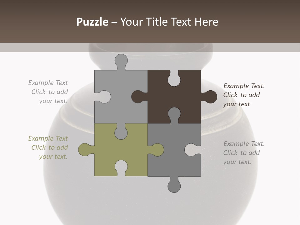 Glass Old Empty PowerPoint Template