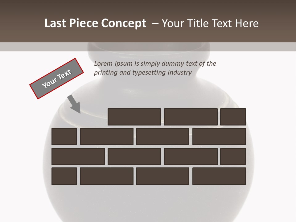 Glass Old Empty PowerPoint Template