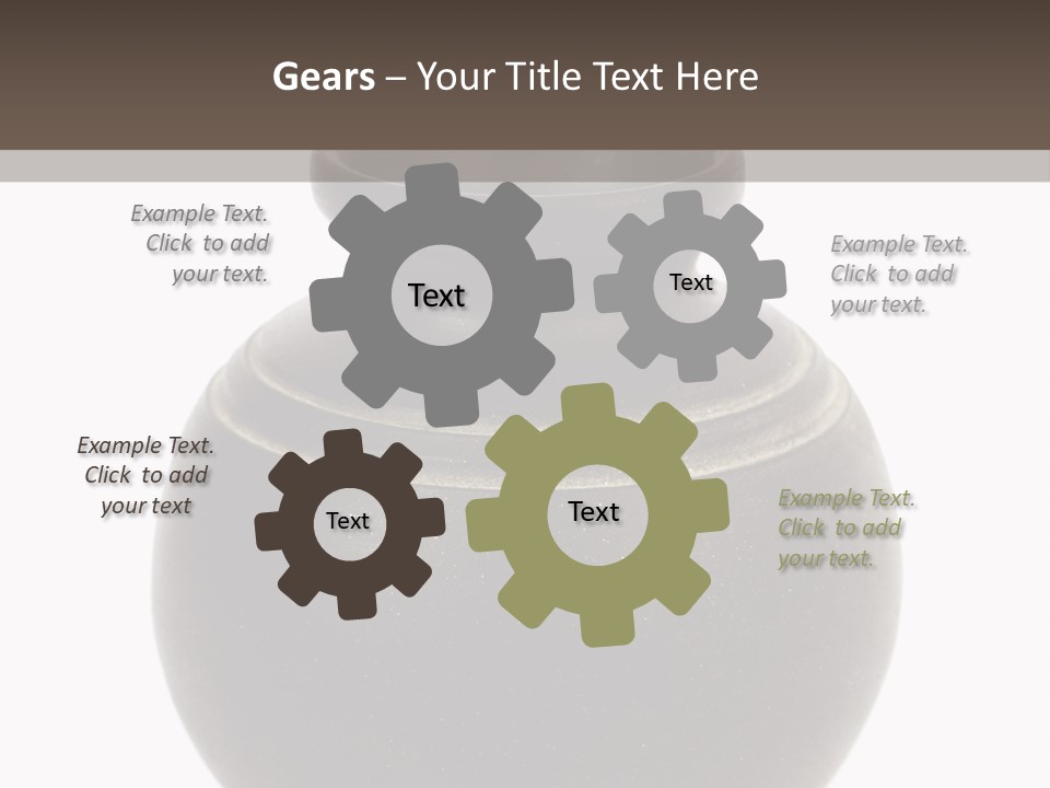 Glass Old Empty PowerPoint Template