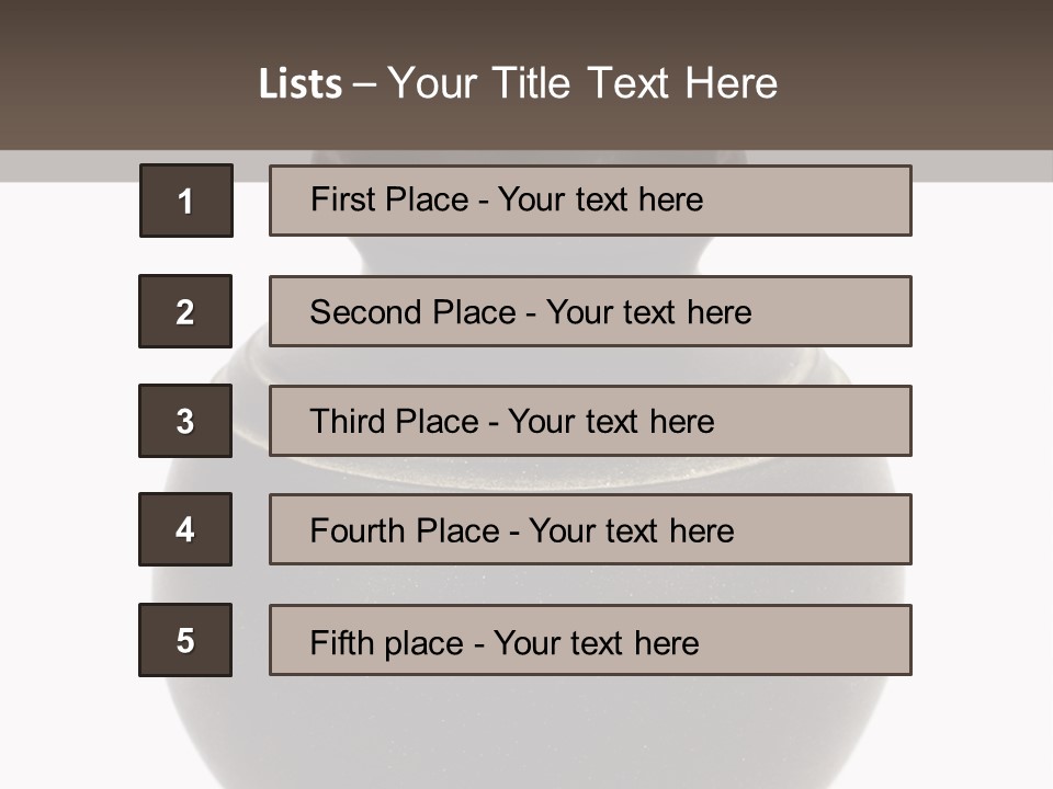 Glass Old Empty PowerPoint Template