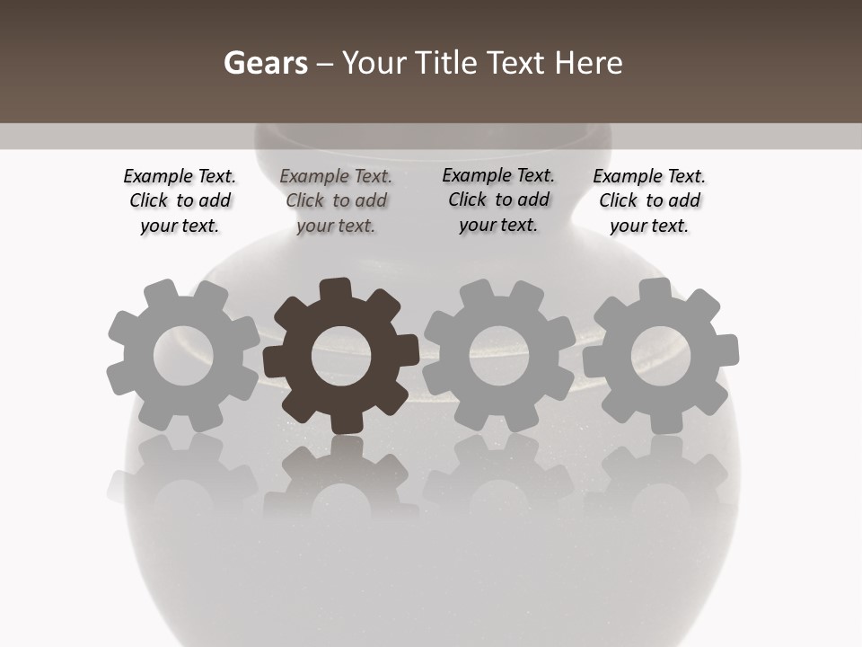 Glass Old Empty PowerPoint Template