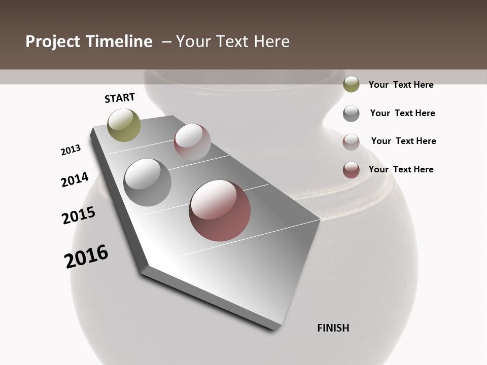 Glass Old Empty PowerPoint Template