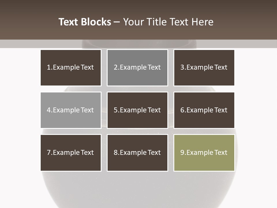 Glass Old Empty PowerPoint Template