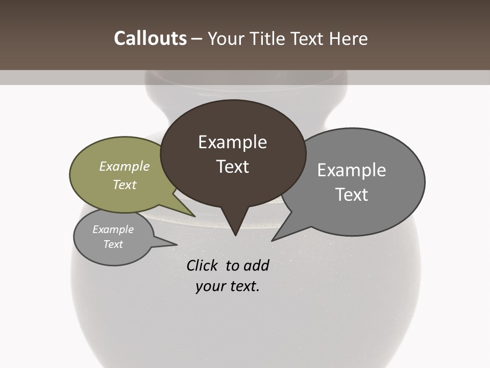 Glass Old Empty PowerPoint Template