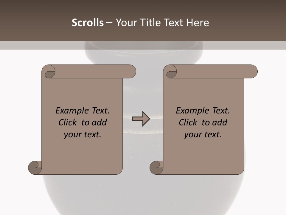 Glass Old Empty PowerPoint Template