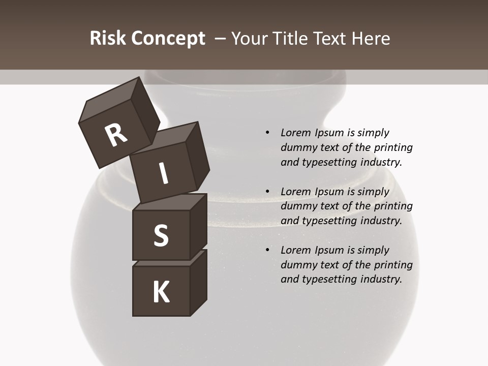 Glass Old Empty PowerPoint Template