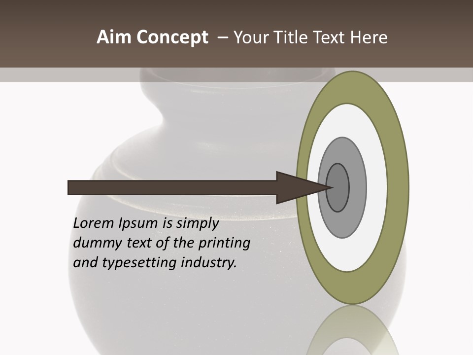 Glass Old Empty PowerPoint Template