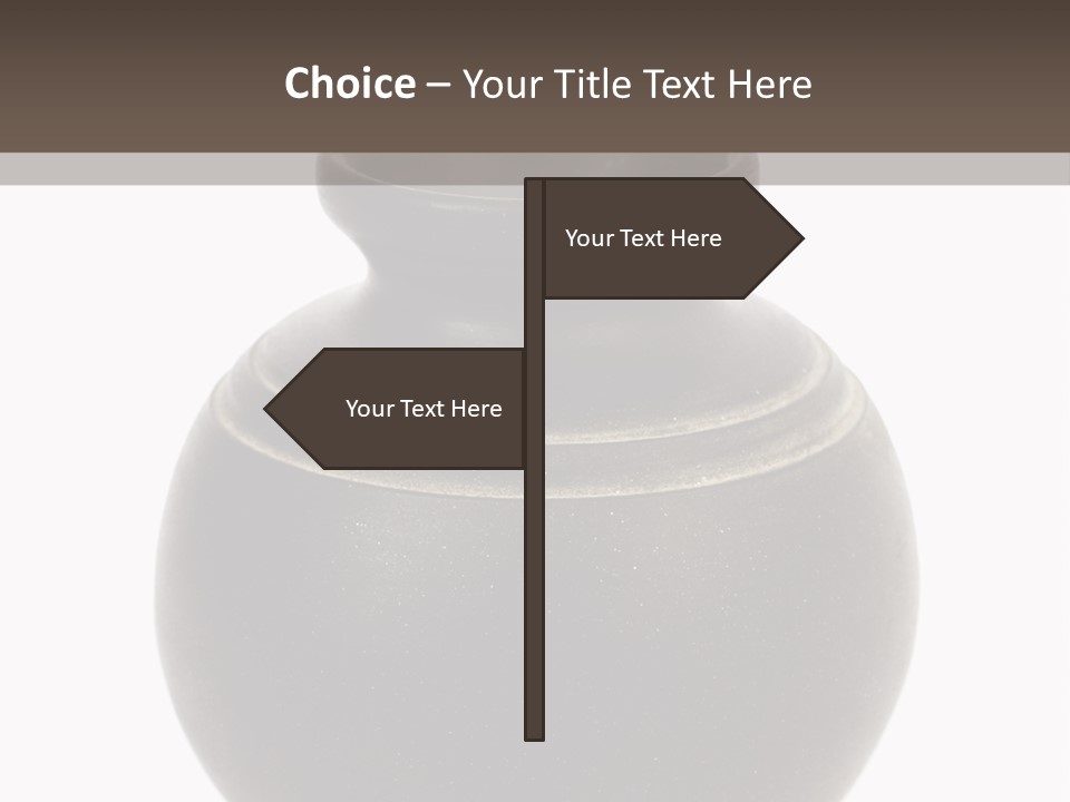 Glass Old Empty PowerPoint Template
