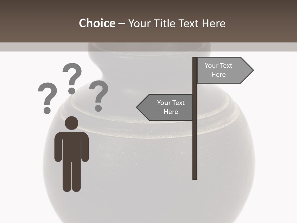 Glass Old Empty PowerPoint Template