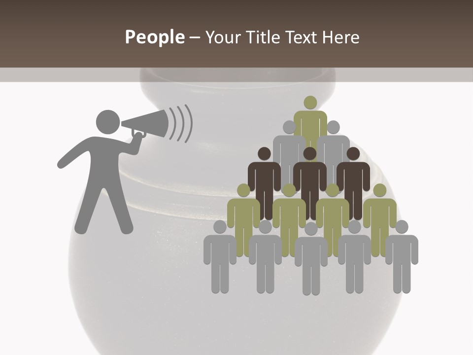 Glass Old Empty PowerPoint Template