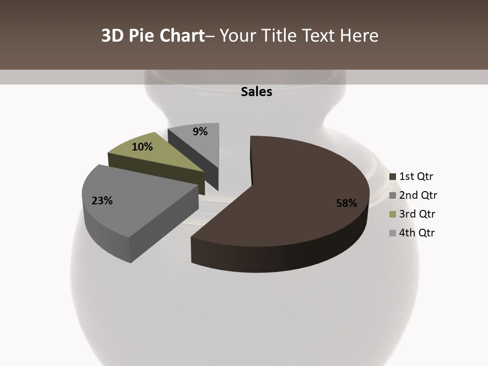 Glass Old Empty PowerPoint Template