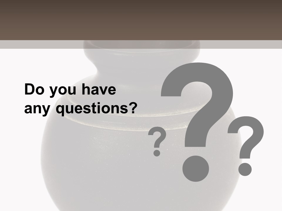 Glass Old Empty PowerPoint Template