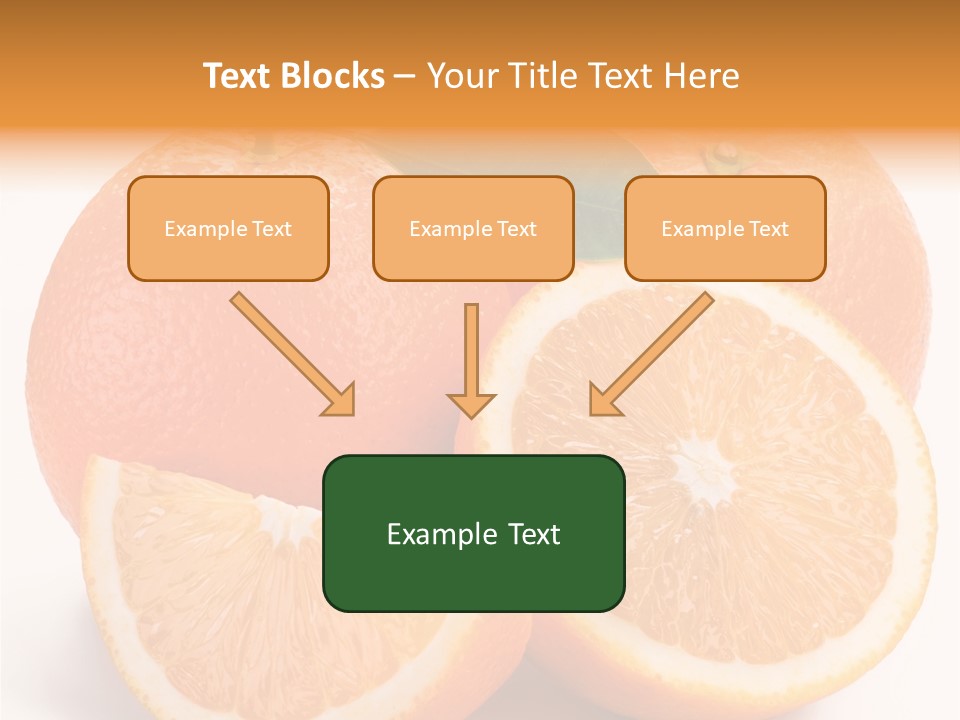 Bright Circle Food PowerPoint Template