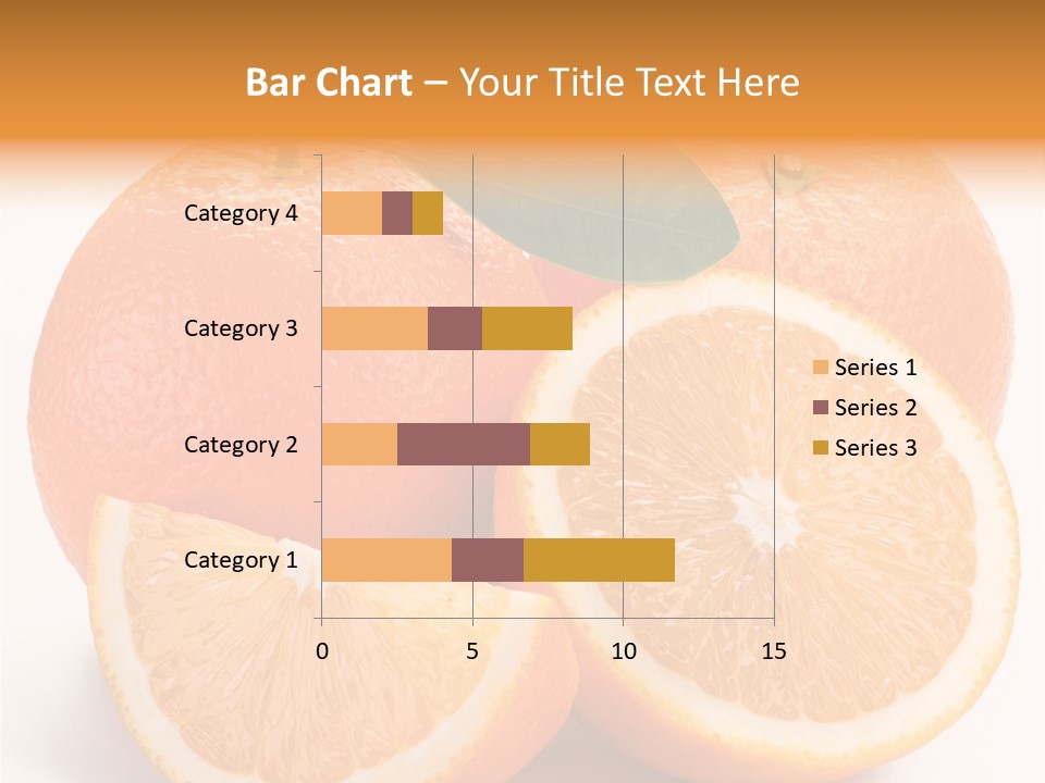 Bright Circle Food PowerPoint Template