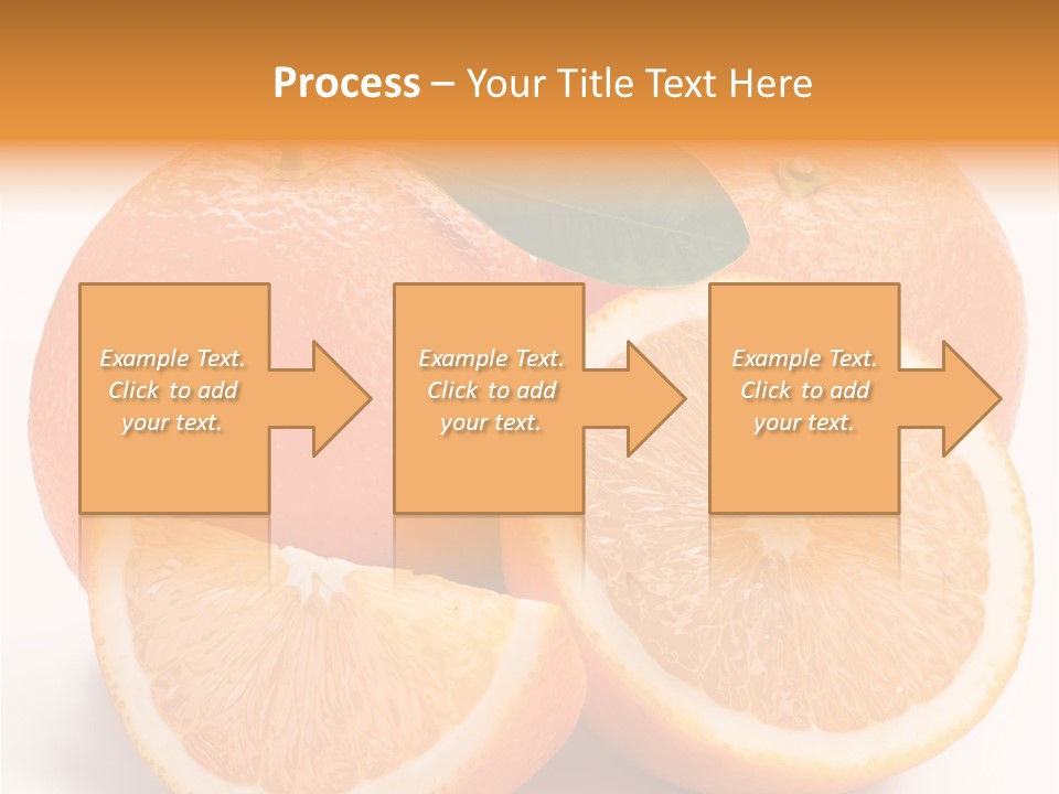 Bright Circle Food PowerPoint Template