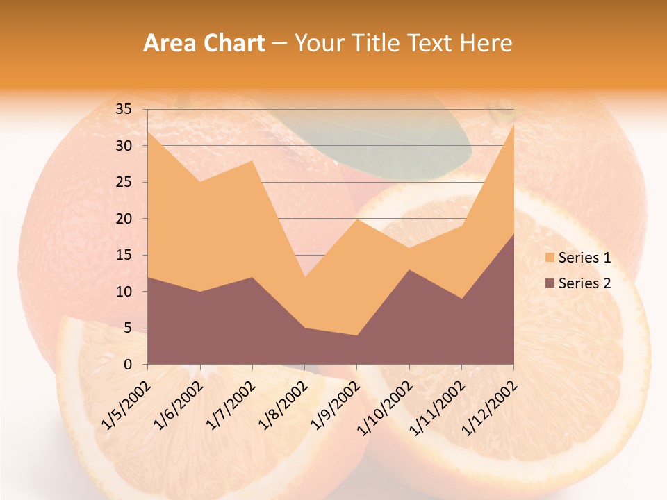 Bright Circle Food PowerPoint Template