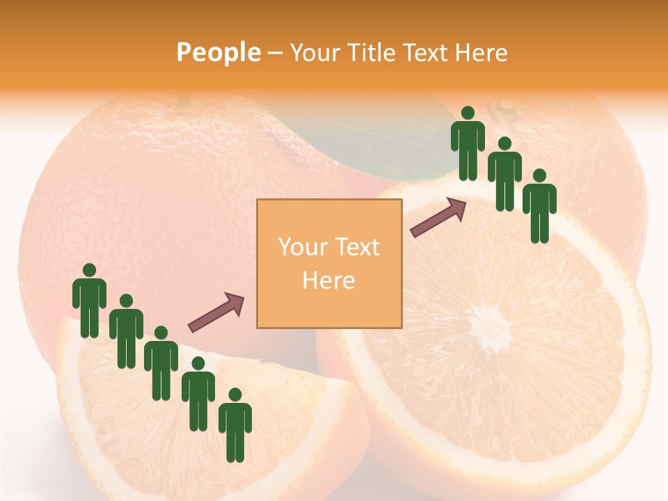 Bright Circle Food PowerPoint Template