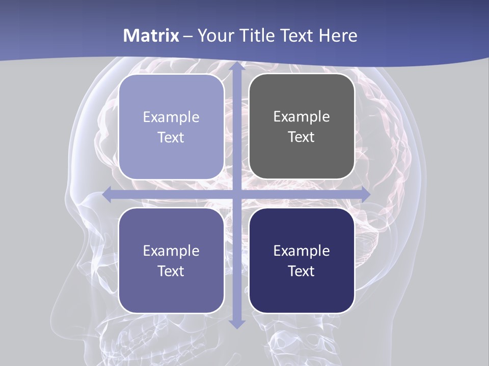 X Ray Man Bone PowerPoint Template