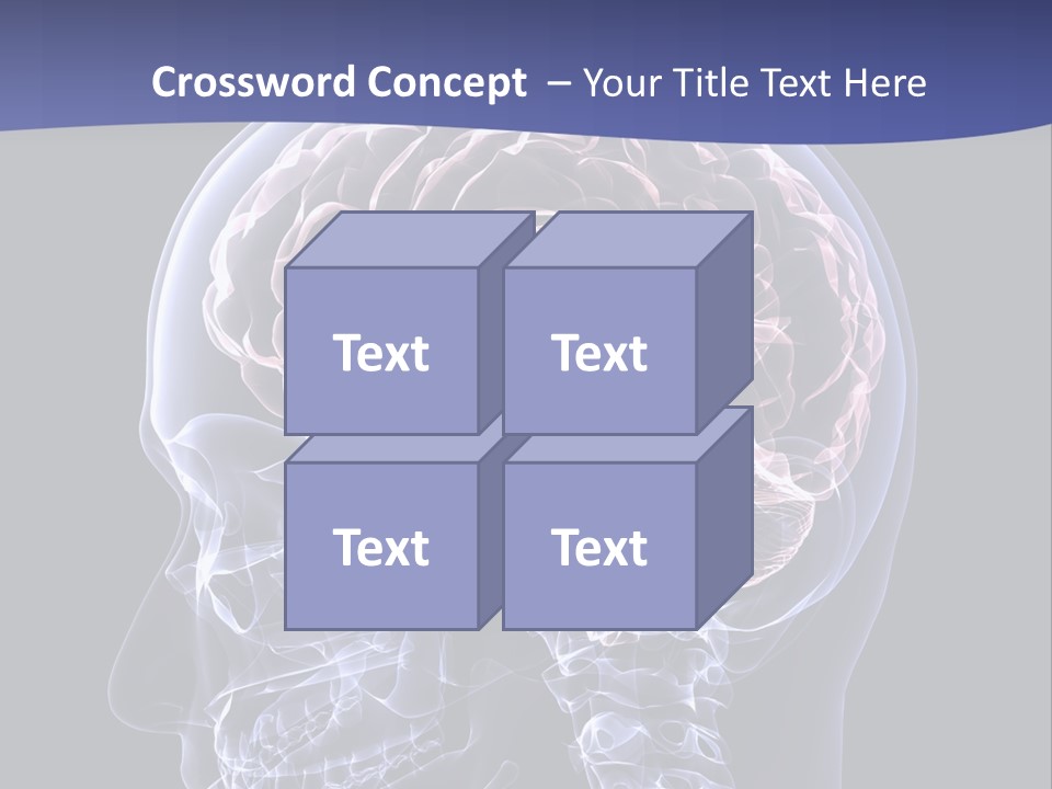 X Ray Man Bone PowerPoint Template