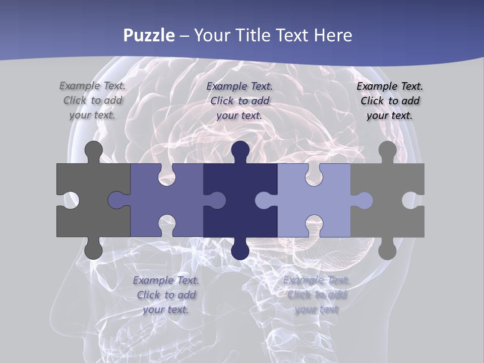X Ray Man Bone PowerPoint Template