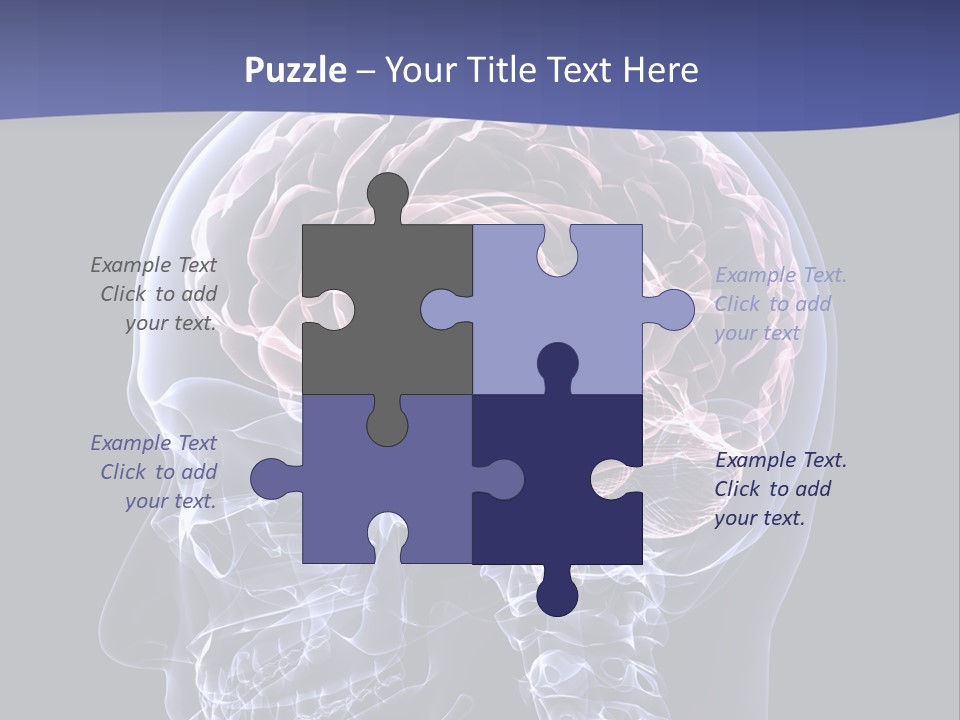 X Ray Man Bone PowerPoint Template