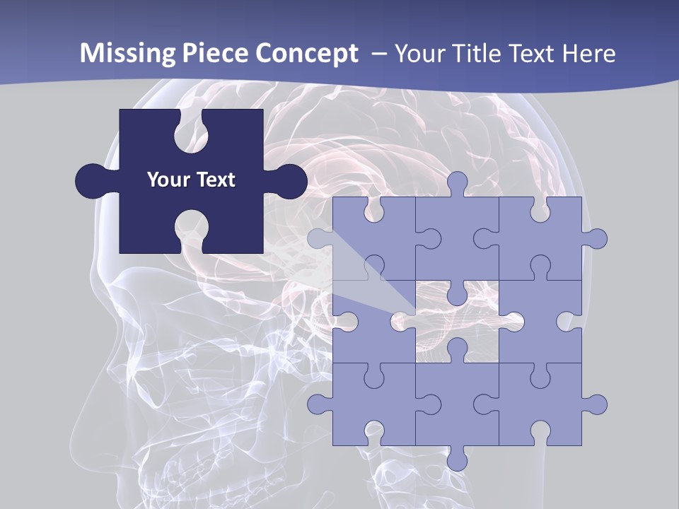 X Ray Man Bone PowerPoint Template