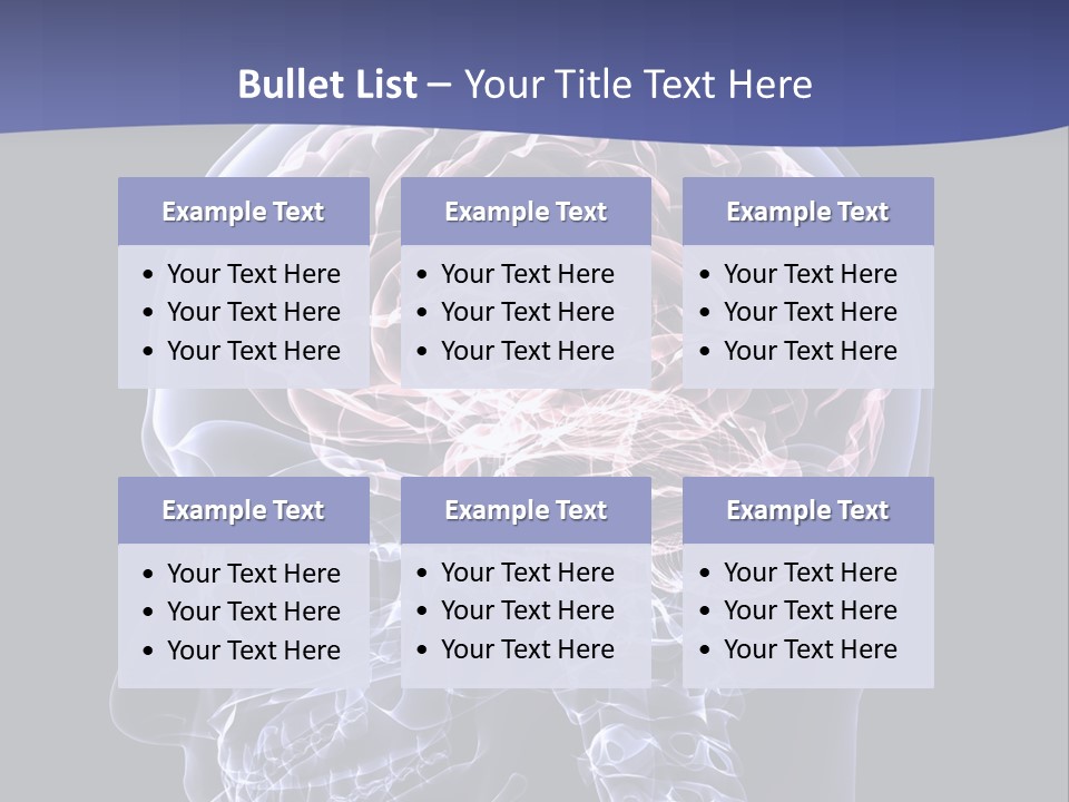 X Ray Man Bone PowerPoint Template