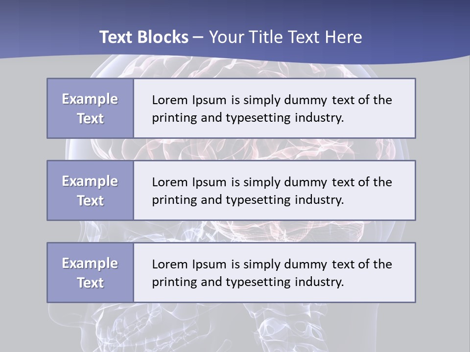 X Ray Man Bone PowerPoint Template
