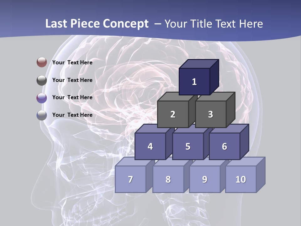 X Ray Man Bone PowerPoint Template