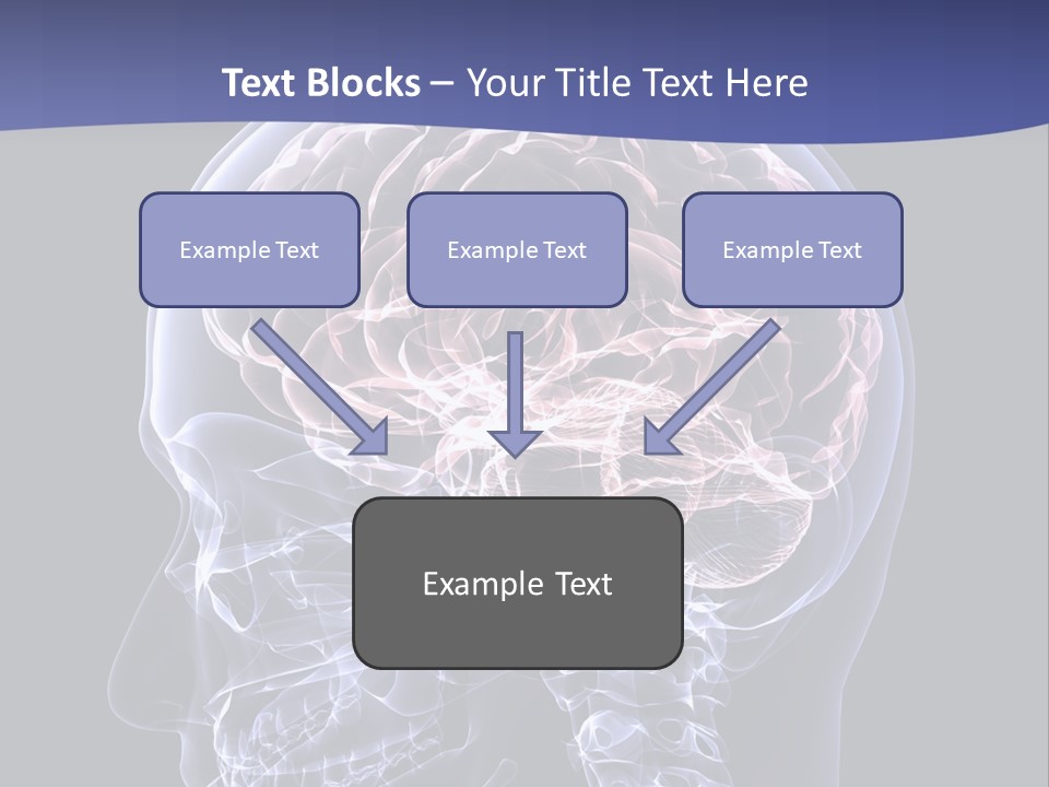 X Ray Man Bone PowerPoint Template