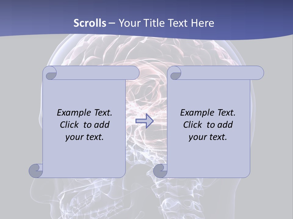 X Ray Man Bone PowerPoint Template