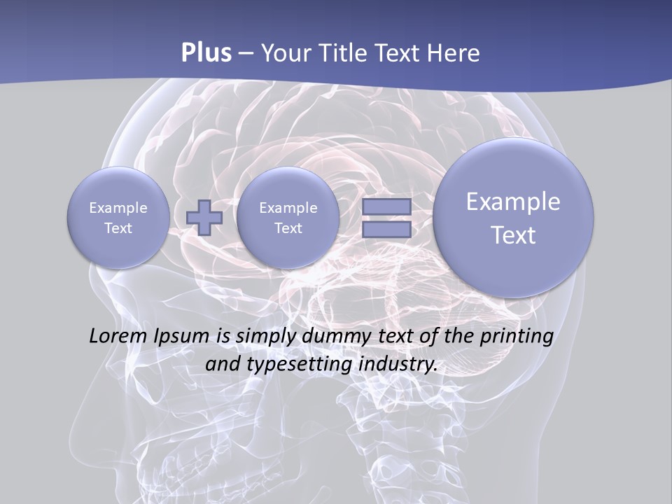 X Ray Man Bone PowerPoint Template