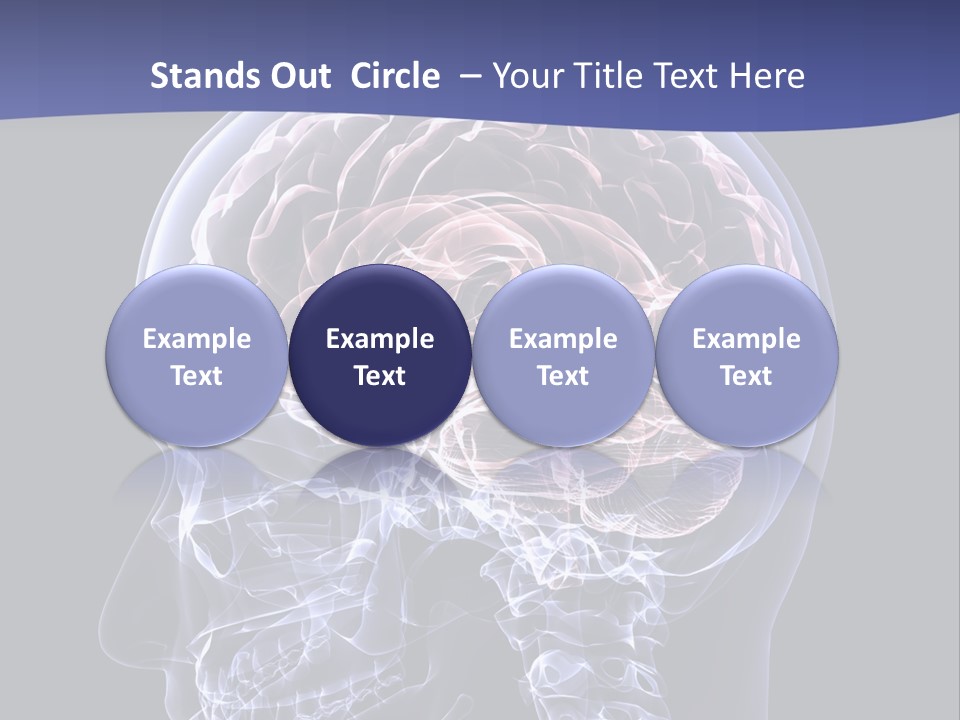 X Ray Man Bone PowerPoint Template