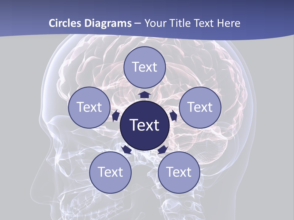 X Ray Man Bone PowerPoint Template