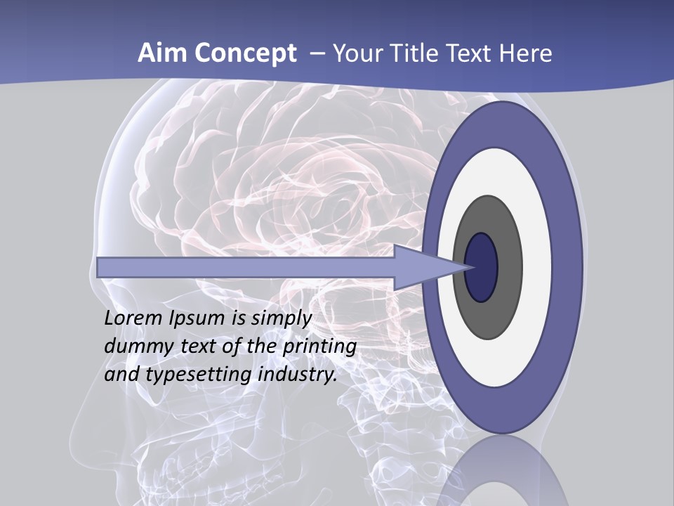 X Ray Man Bone PowerPoint Template