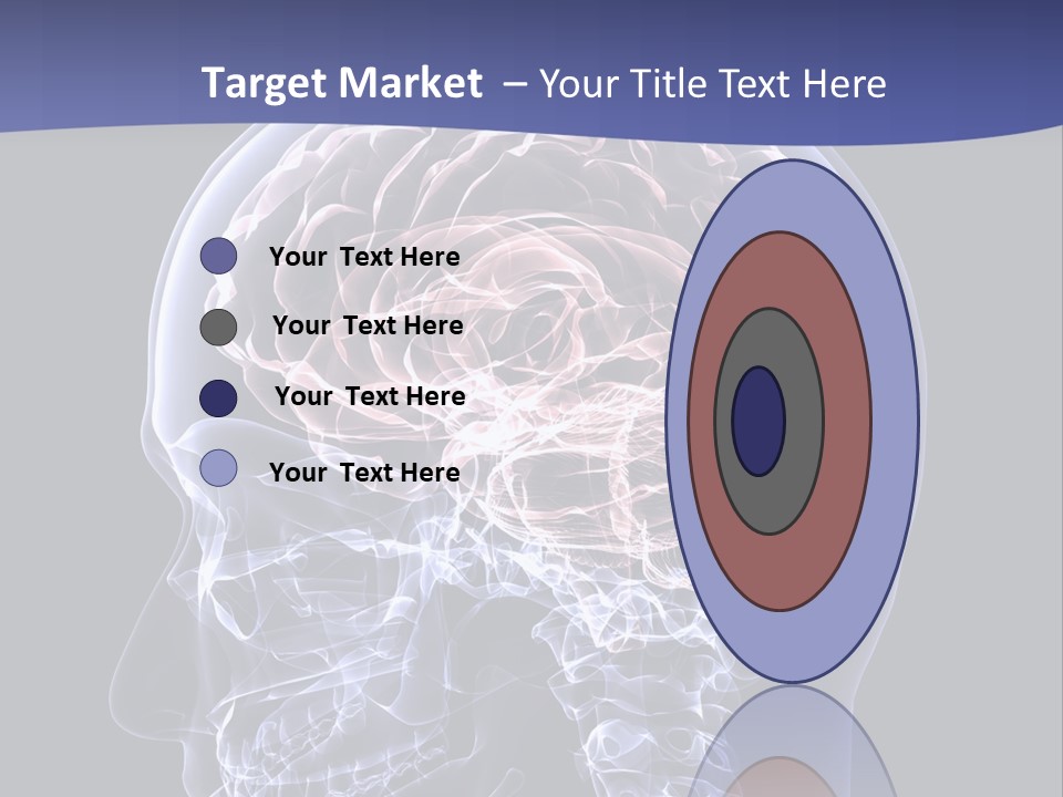 X Ray Man Bone PowerPoint Template