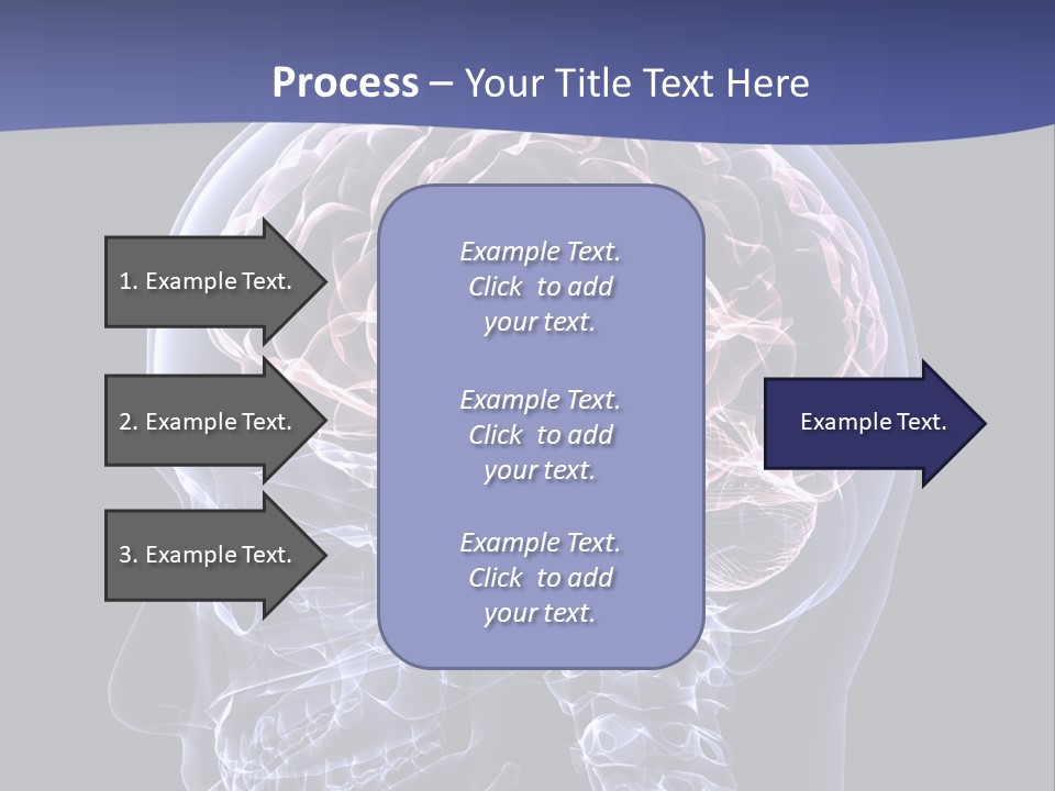 X Ray Man Bone PowerPoint Template