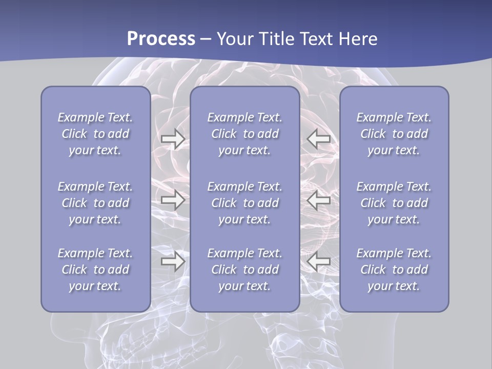 X Ray Man Bone PowerPoint Template