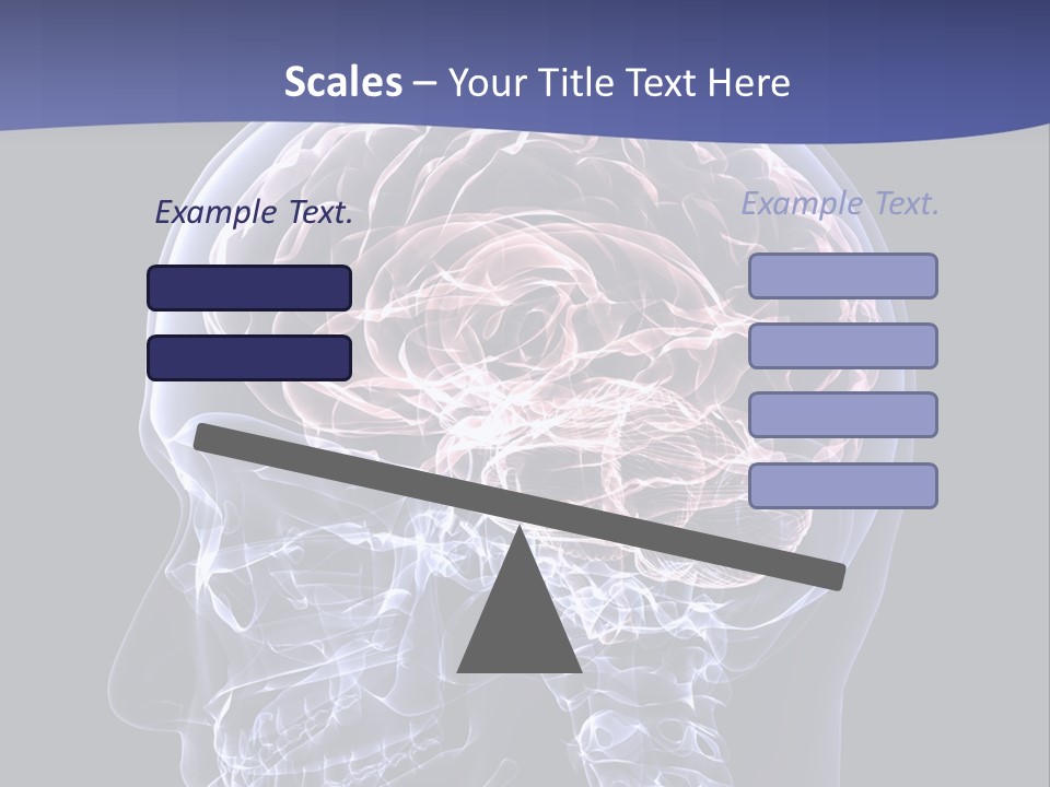 X Ray Man Bone PowerPoint Template