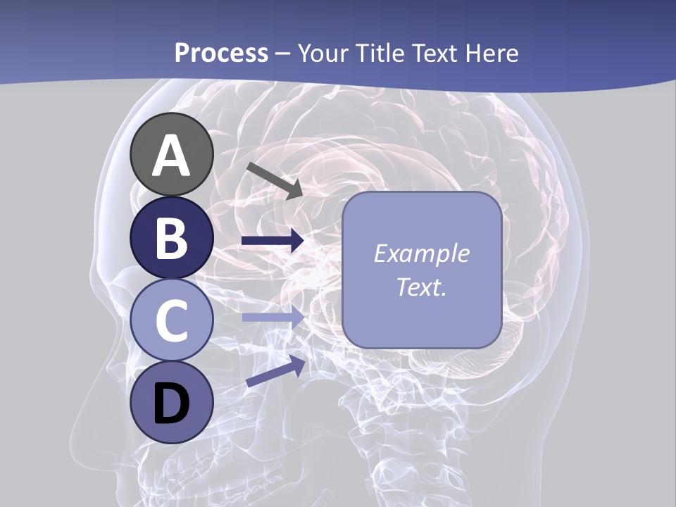 X Ray Man Bone PowerPoint Template