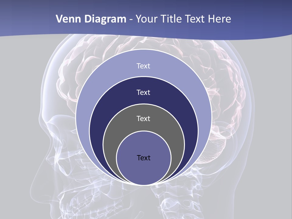 X Ray Man Bone PowerPoint Template