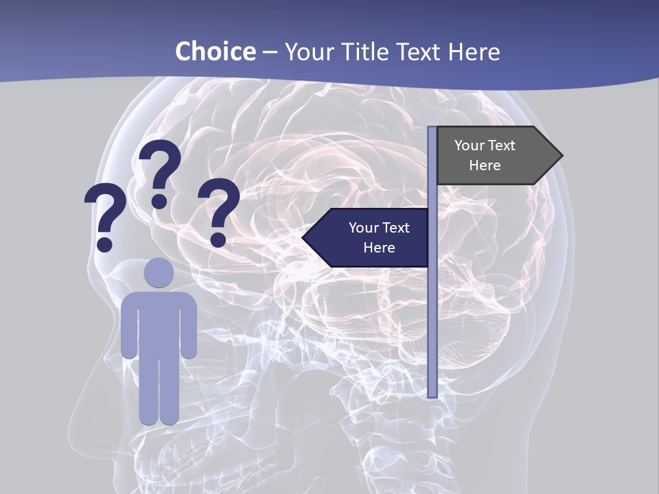 X Ray Man Bone PowerPoint Template