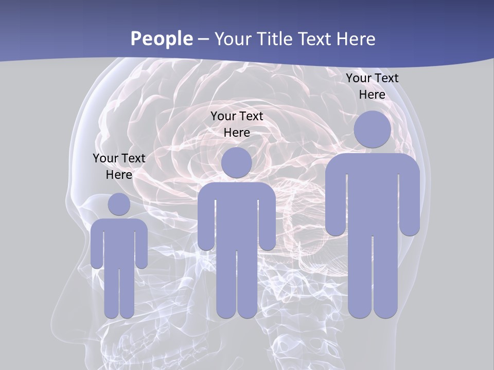 X Ray Man Bone PowerPoint Template