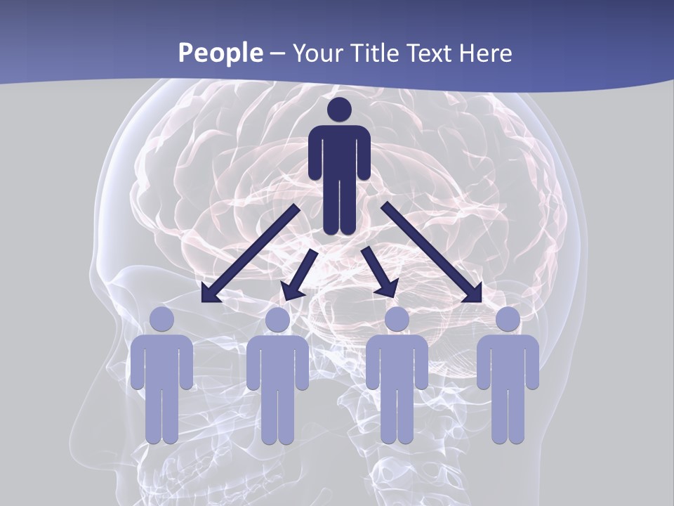 X Ray Man Bone PowerPoint Template