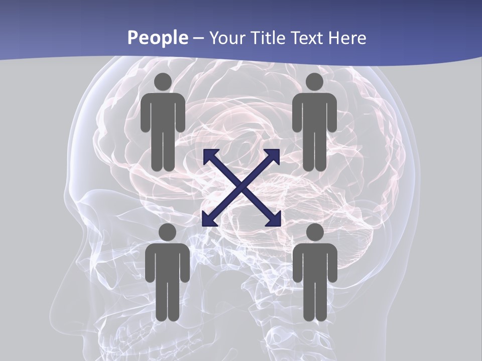 X Ray Man Bone PowerPoint Template