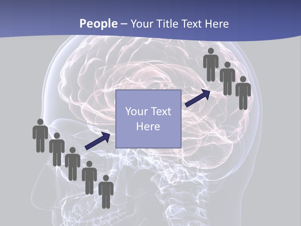 X Ray Man Bone PowerPoint Template