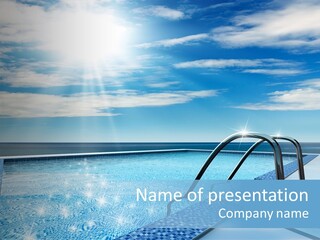 Sunlight Sky Idyllic PowerPoint Template