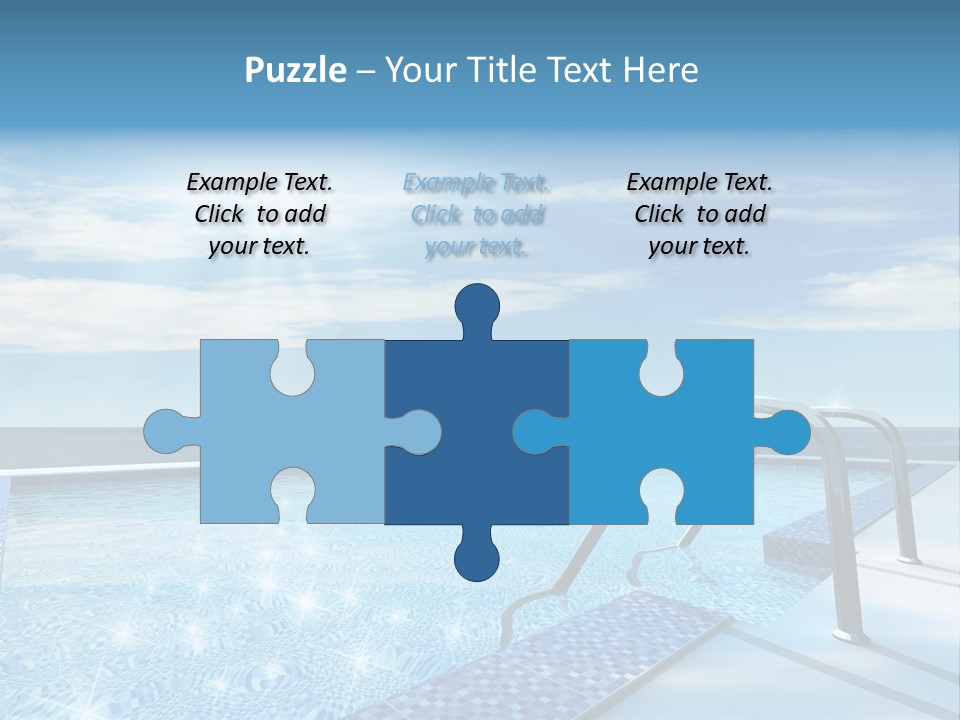 Sunlight Sky Idyllic PowerPoint Template